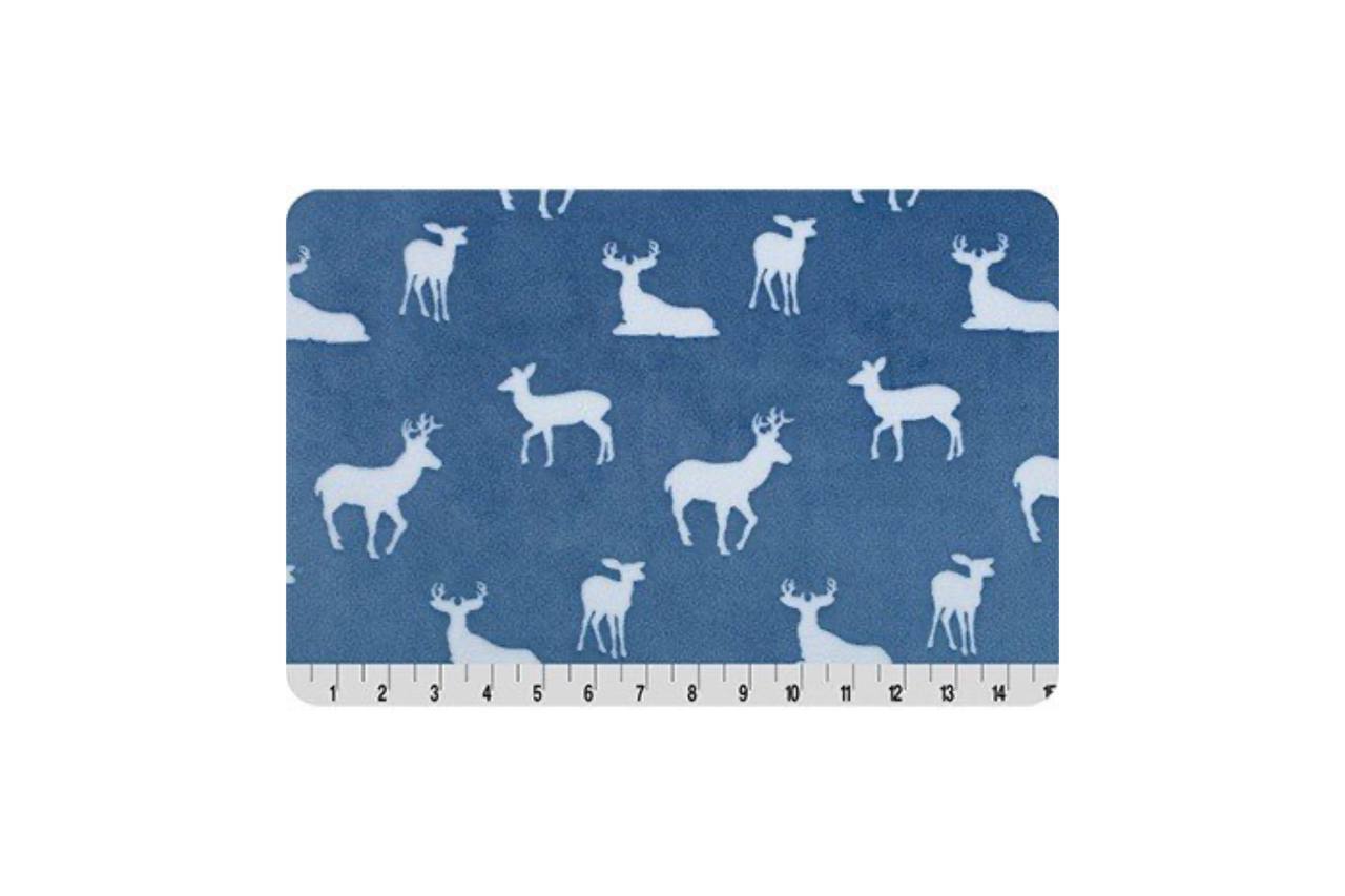 

Ткань полиэстер PEPPY MOCKINGBIRD CUDDLE 48х48 см premier deer to me blue, Синий, 48х48 см, 440 г/м2, 100% полиэстер, premier deer to me blue