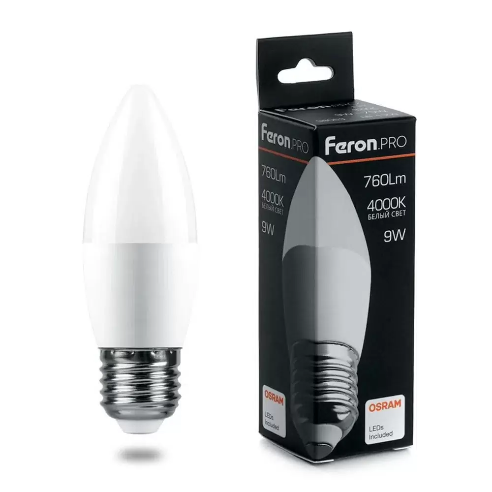 

Лампочка светодиодная Feron LB-1306, 38051, 6W, E27 (комплект 10 шт.)