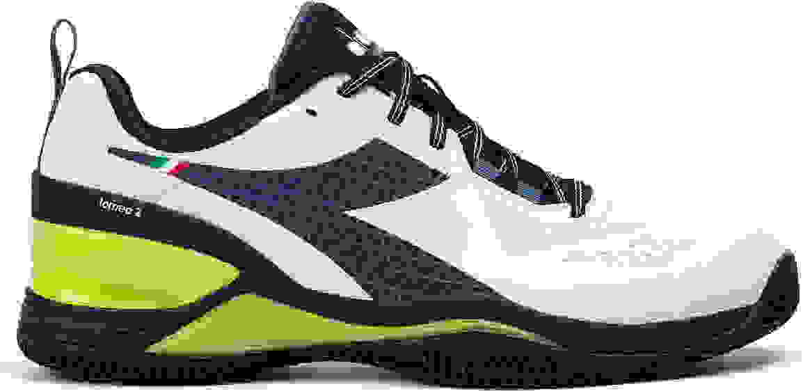 

Кроссовки мужские Diadora Blushield Torneo 2 Clay белые 75 UK, Белый, Blushield Torneo 2 Clay