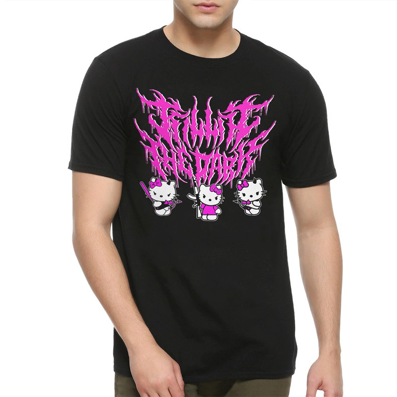 

Футболка мужская Dream Shirts Hello Kitty Хелло черная S, Hello Kitty Хелло