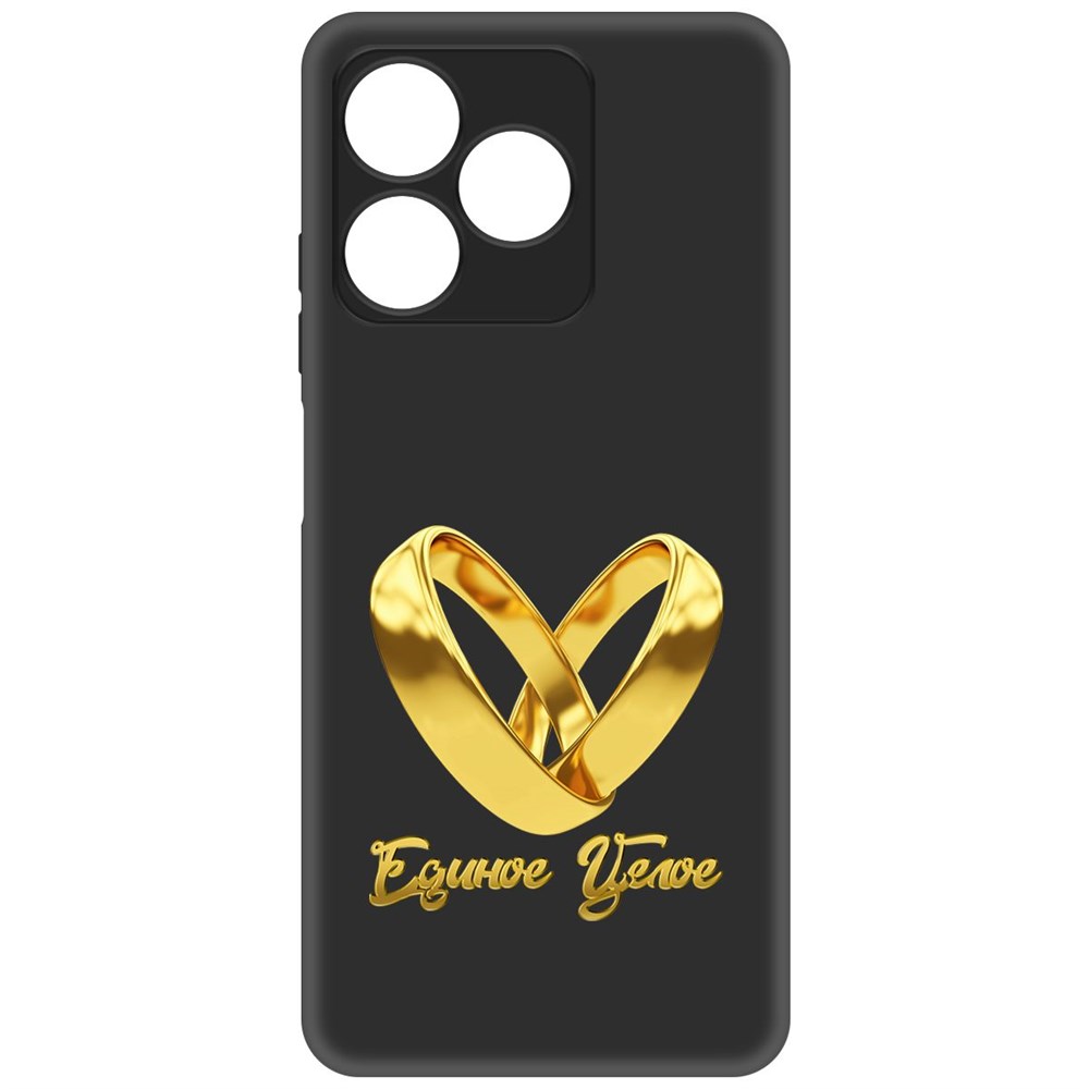 

Чехол-накладка Krutoff Soft Case Единое целое для Realme C51 черный