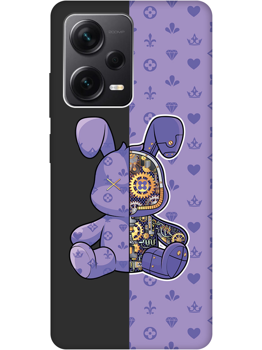 

Чехол на Xiaomi Redmi Note 12 Pro / Note 12 Pro+ / Note 12 Explorer Edition 790256, Черный;фиолетовый, 762098471