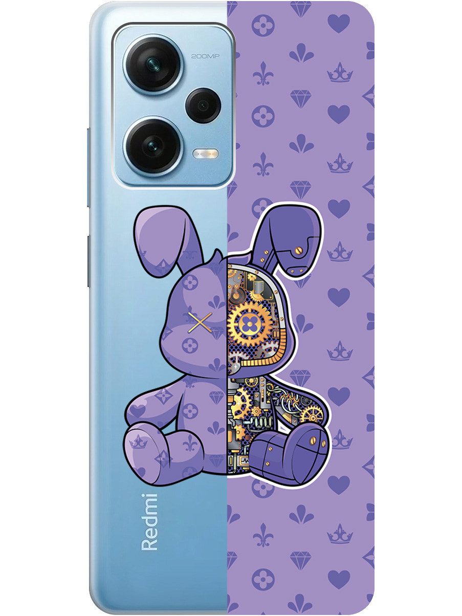 

Чехол на Xiaomi Redmi Note 12 Pro / Note 12 Pro+ / Note 12 Explorer Edition 790258, Фиолетовый;прозрачный, 762098471