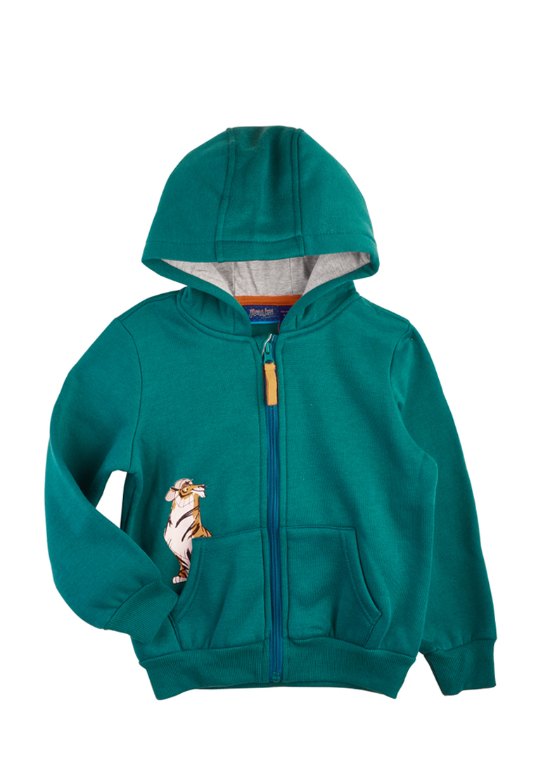 

Толстовка детская Max&Jessi SS20C49200829 цв. темно-зеленый р. 104, SS20C49200829