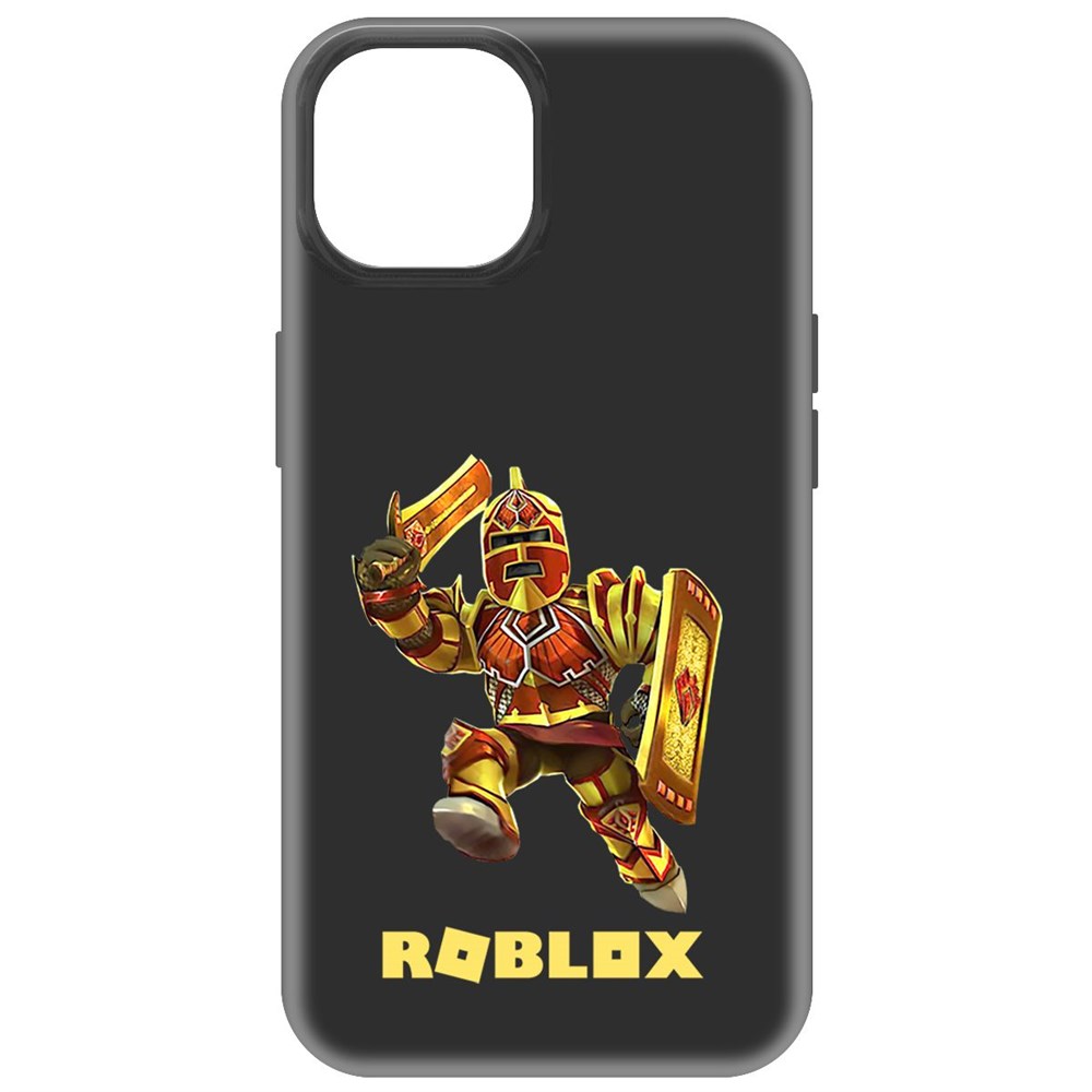 

Чехол-накладка Krutoff Soft Case Roblox-Рэдклифф для iPhone 15 черный