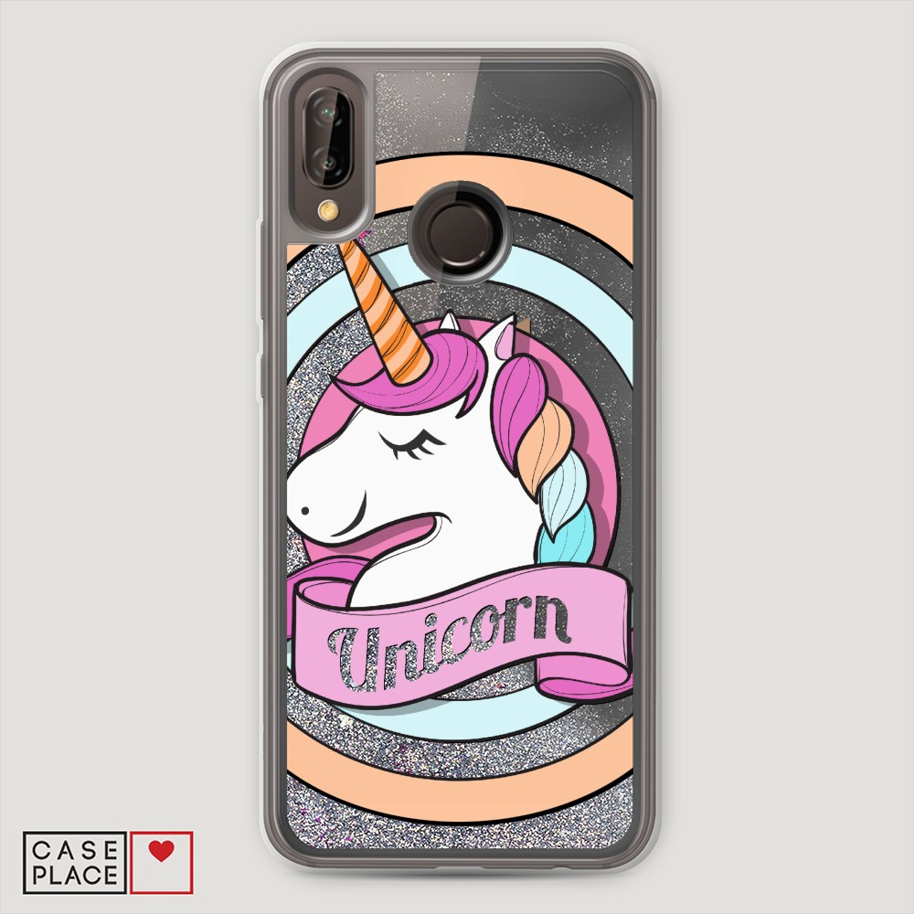 

Чехол Awog на Huawei P20 Lite/Nova 3E "Unicorn зефирный", Разноцветный, 65691-1