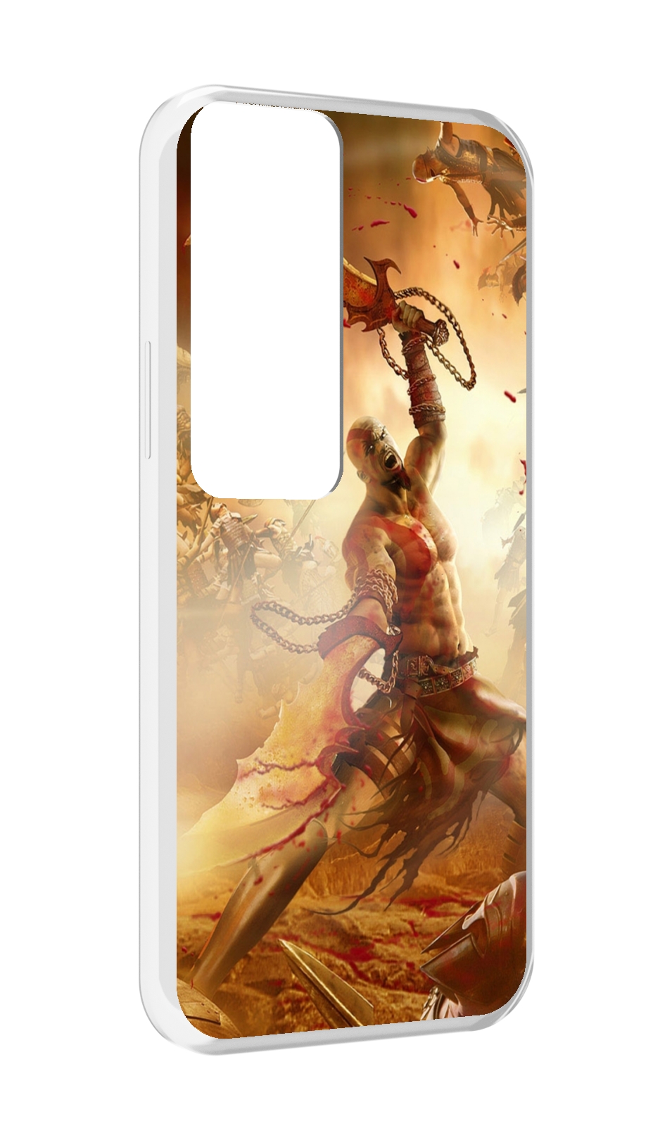 

Чехол MyPads God Of War III для Tecno Pova Neo 2, Прозрачный, Tocco