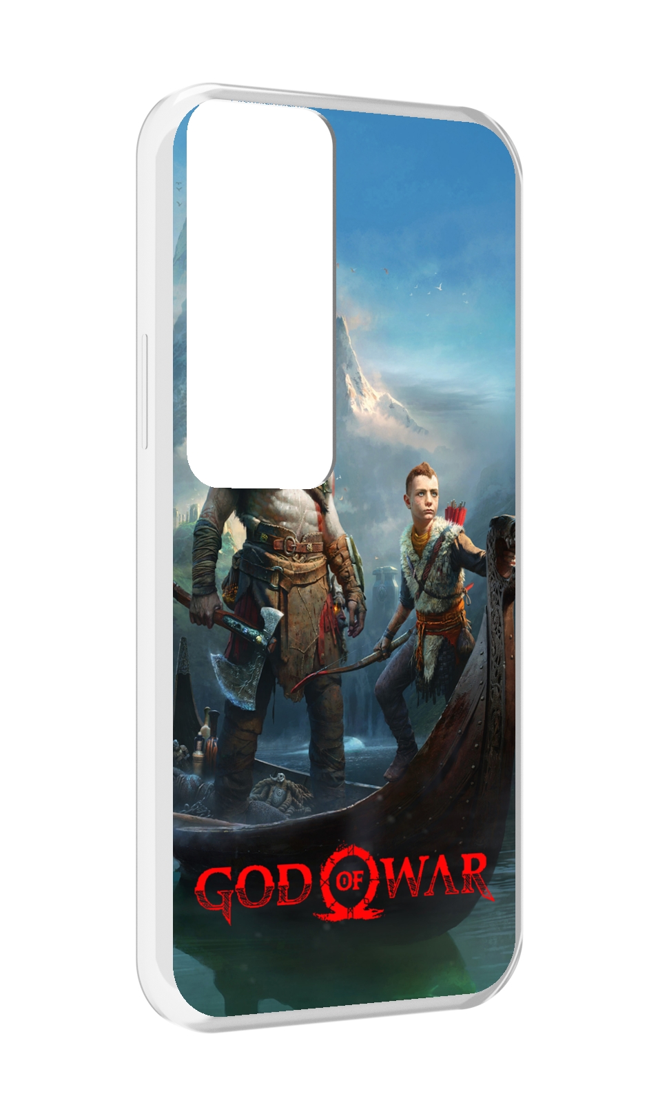 

Чехол MyPads God Of War Кратос Атрей для Tecno Pova Neo 2, Прозрачный, Tocco