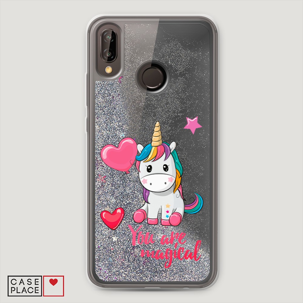 

Чехол Awog на Huawei P20 Lite/Nova 3E "Волшебная единорожка", Разноцветный, 65691-1