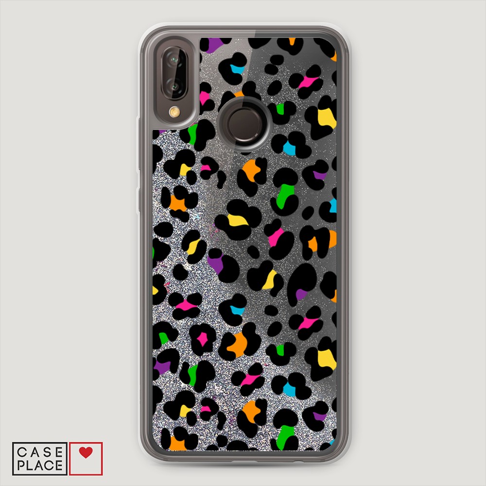 

Чехол Awog на Huawei P20 Lite/Nova 3E "Яркий леопард", Разноцветный, 65691-1
