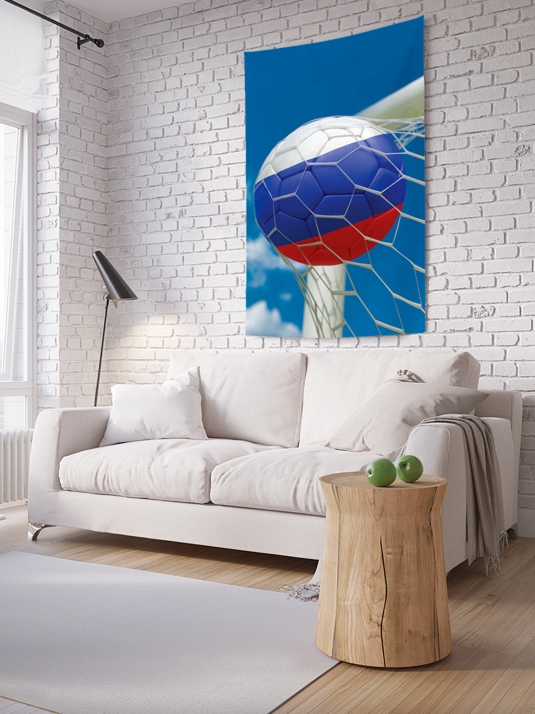 

Вертикальное фотопанно на стену JoyArty Футбольная победа 100x150 см, Футбольная победа