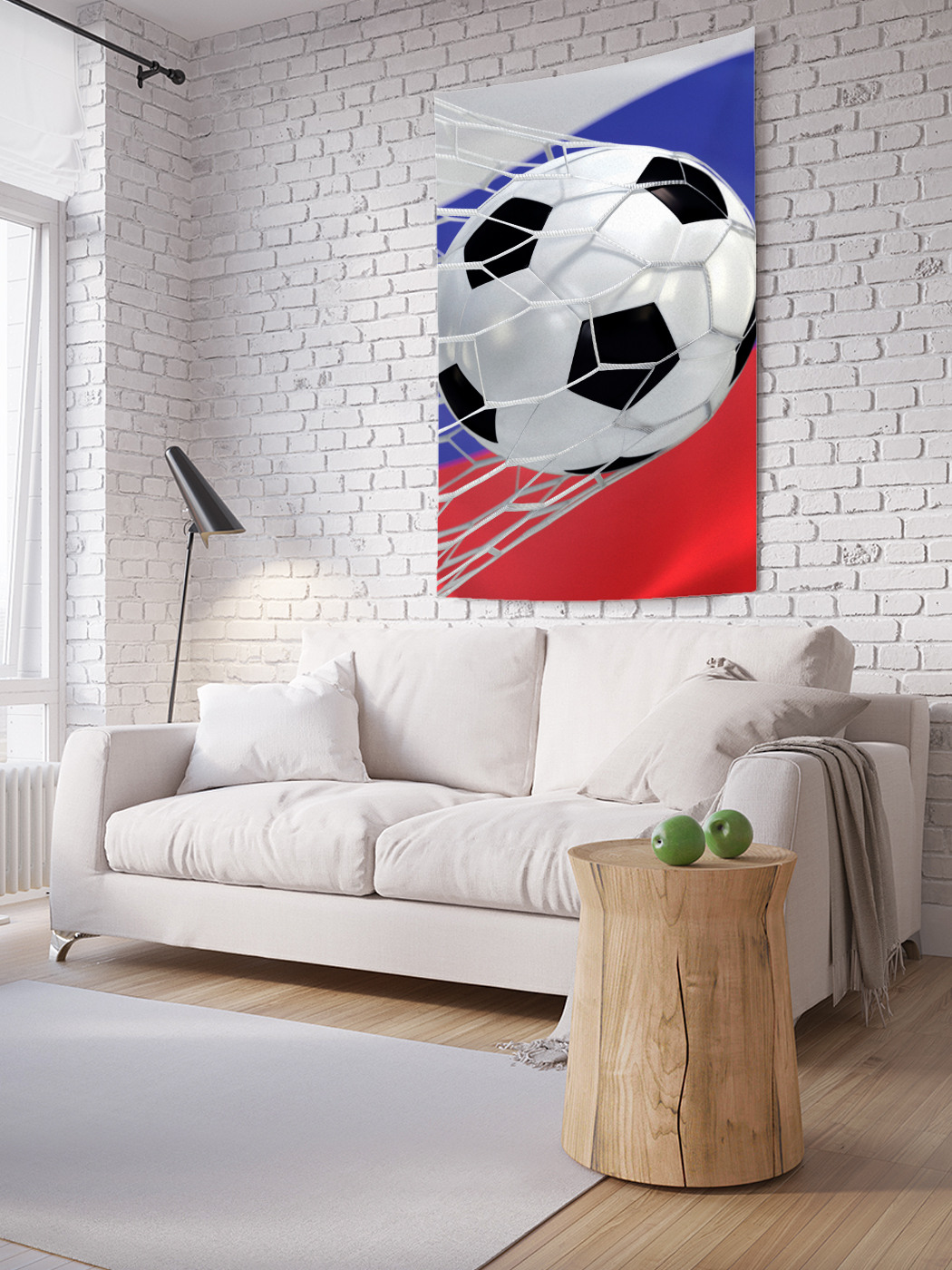 

Вертикальное фотопанно на стену JoyArty Невероятный гол 100x150 см, Невероятный гол