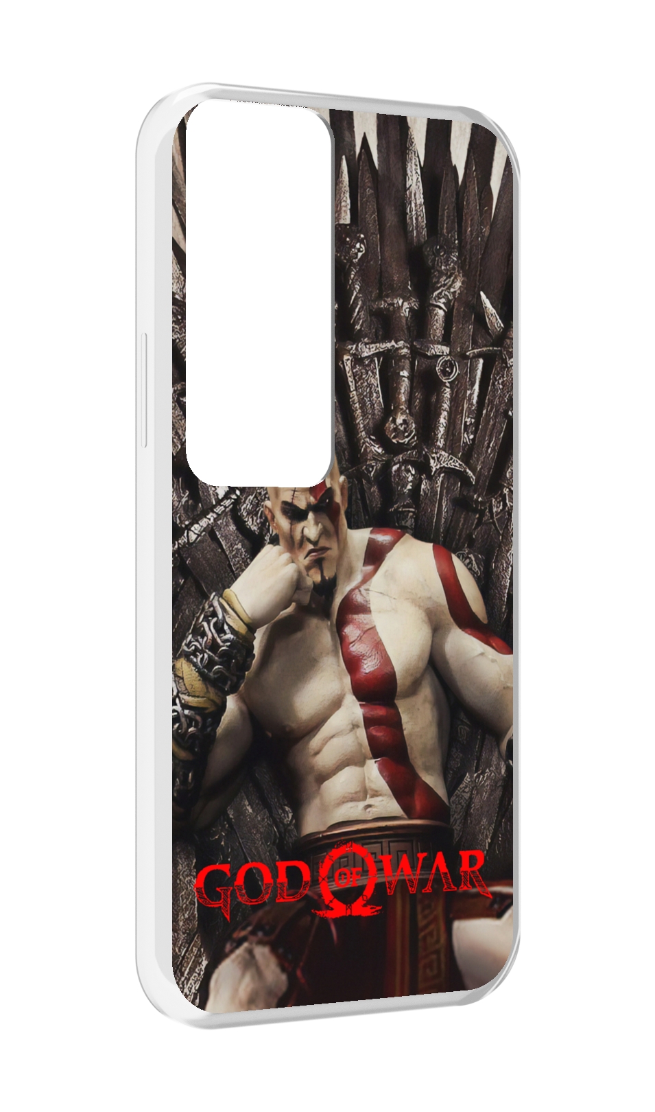 

Чехол MyPads God of War Кратос для Tecno Pova Neo 2, Прозрачный, Tocco