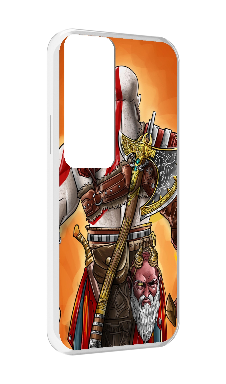 

Чехол MyPads God of War для Tecno Pova Neo 2, Прозрачный, Tocco