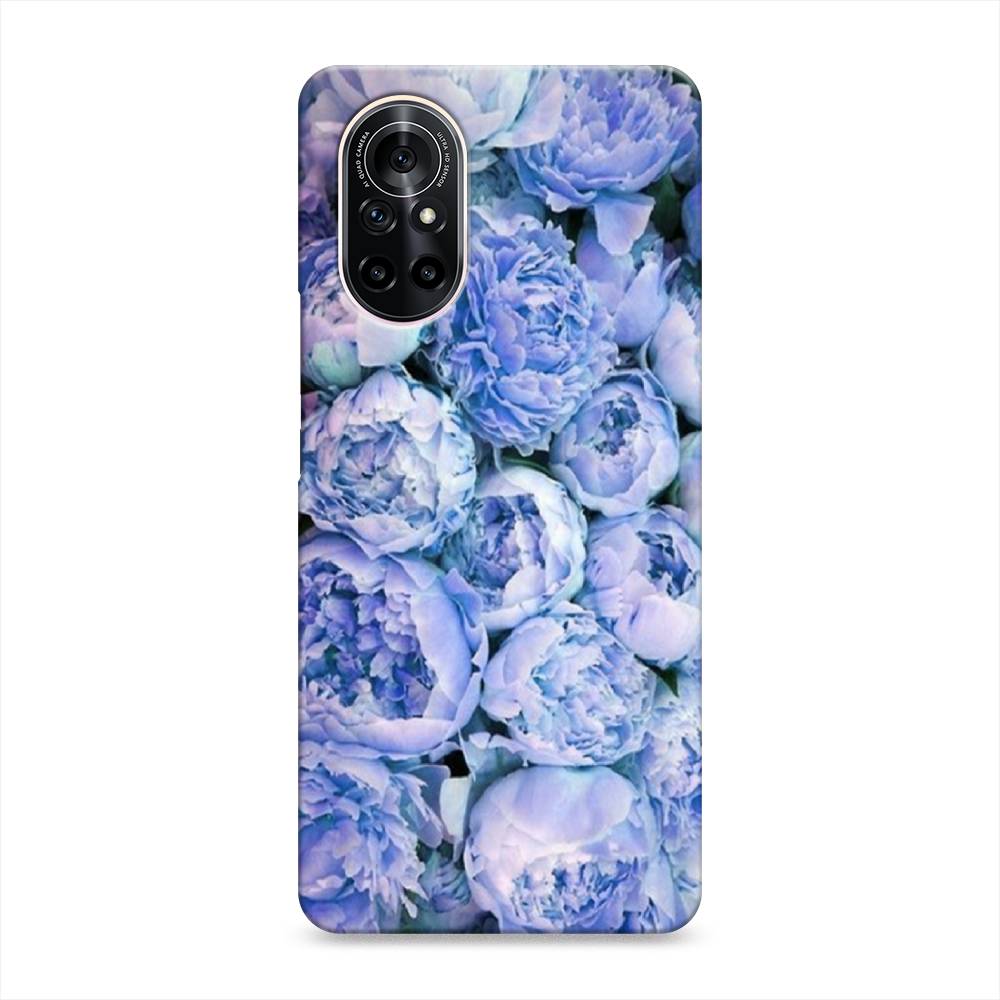 

Чехол Awog "Пионы голубые" для Huawei Nova 8, 6105720-6