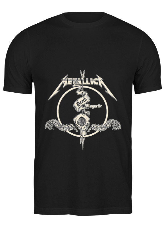 

Футболка мужская Printio Metallica черная M, Черный, Metallica