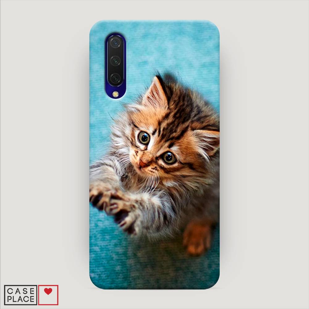 

Пластиковый чехол "Котенок просит есть" на Xiaomi Mi 9 Lite, 36720-1
