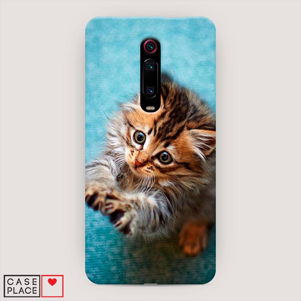 

Пластиковый чехол "Котенок просит есть" на Xiaomi Mi 9T Pro, 35820-1
