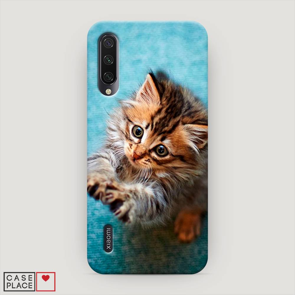 

Пластиковый чехол "Котенок просит есть" на Xiaomi Mi A3, 36020-1