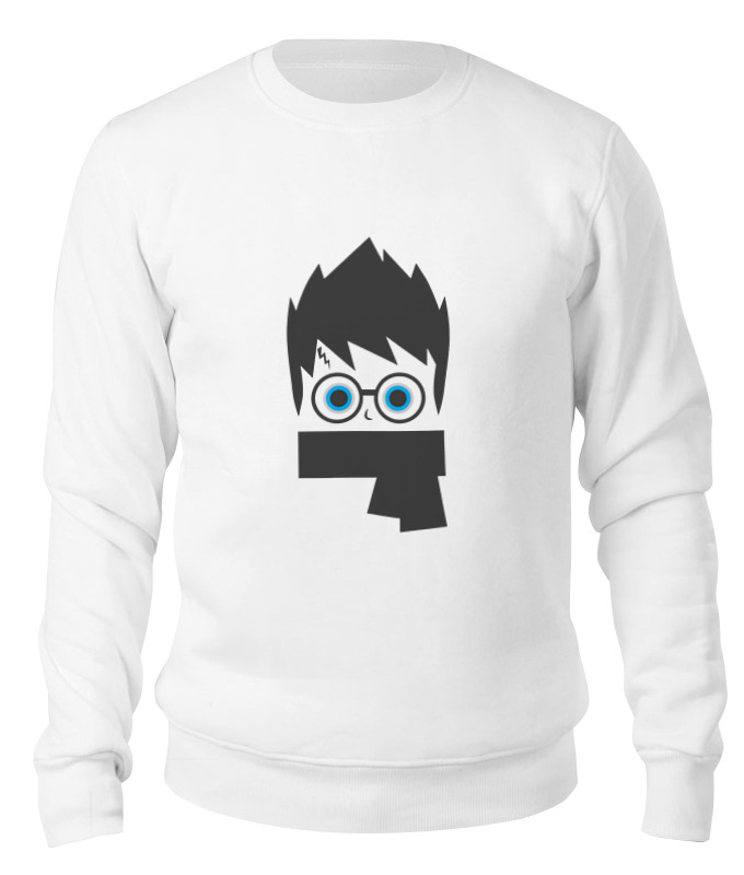 

Свитшот унисекс Printio Гарри поттер (harry potter) белый S, Гарри поттер (harry potter)