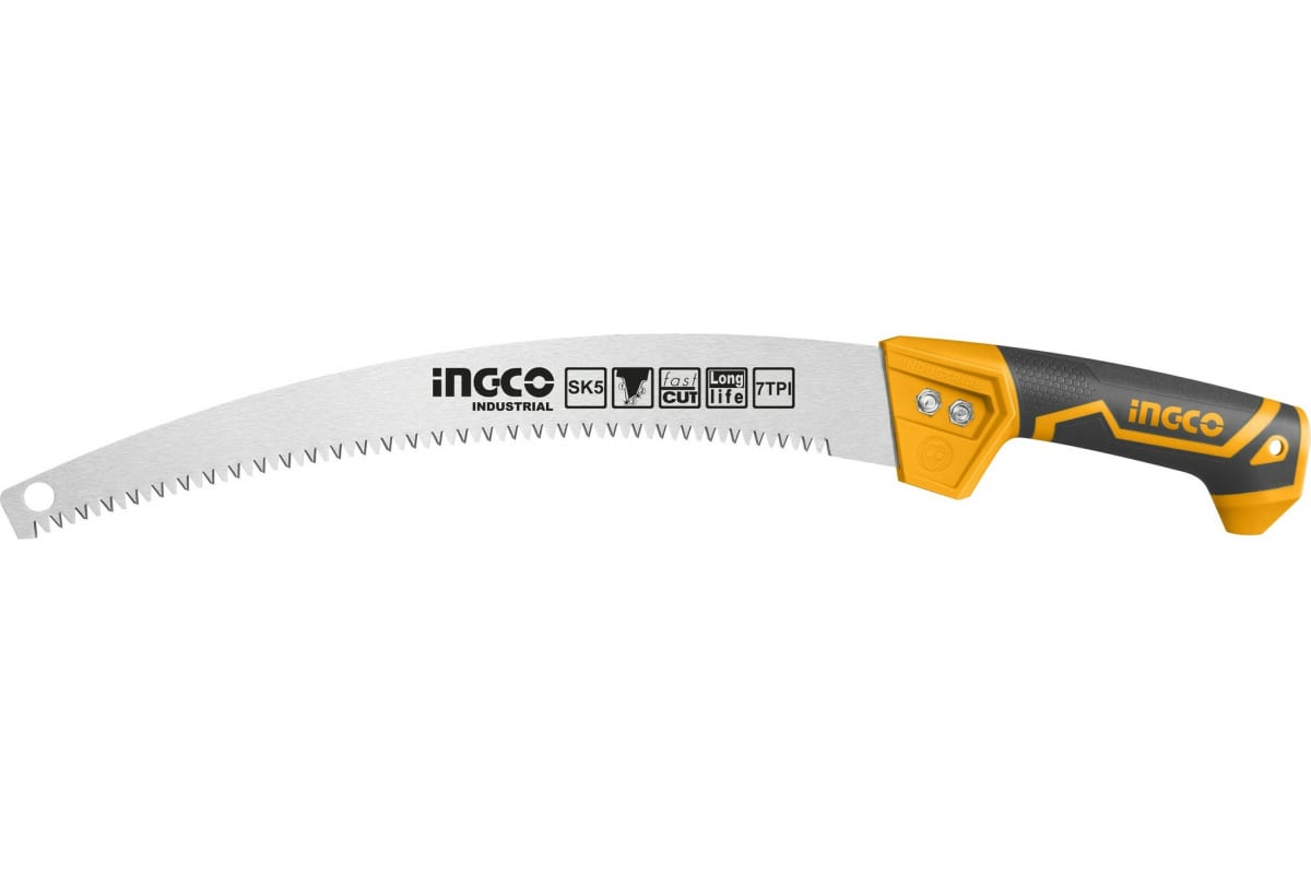 Пила садовая INGCO HPS3308 ножовка по дереву ingco