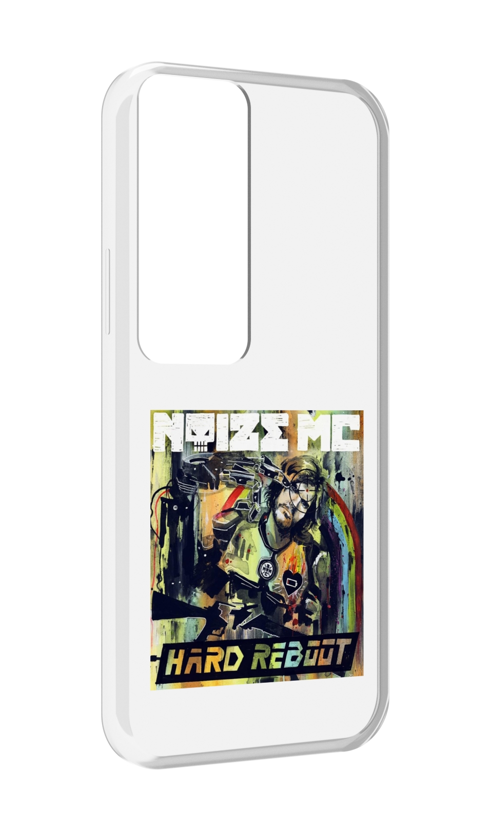 

Чехол MyPads Hard Reboot Noize MC для Tecno Pova Neo 2, Прозрачный, Tocco
