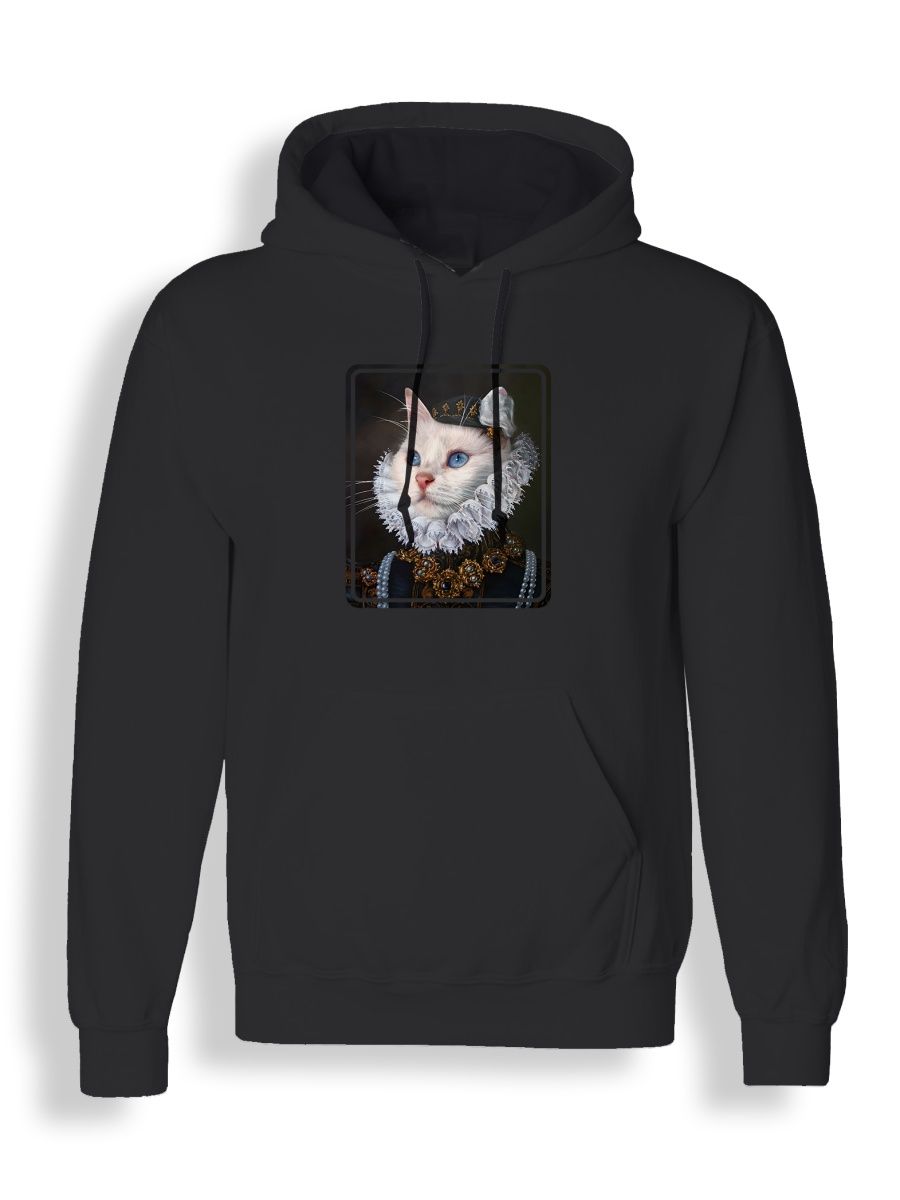 

Худи унисекс СувенирShop Знатные животные в смокинге/Animal 17 черное 2XL, "Знатные животные в смокинге/Animal" 17