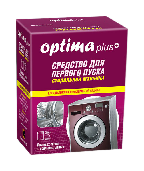 Средство для первого запуска стиральных машин Optima Plus OP-843 средство для первого пуска brezo 87467 для стирмашины 125 г
