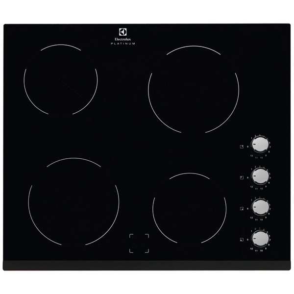 фото Встраиваемая варочная панель электрическая electrolux ehf96140fk black