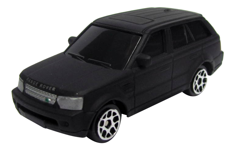 Машина Uni-Fortune 1:64 Land Rover Range Rover Sport без механизмов черный матовый машина металлическая 1 43 range rover sport красный