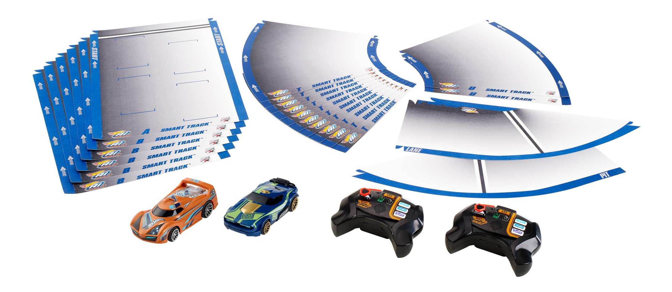 

Автотрек Hot Wheels Умная трасса с р.у. машинками FBL83