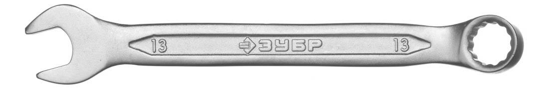 Комбинированный ключ  Зубр 27087-13 ключ зубр 27087 11 z01 комбинированный гаечный 11 мм