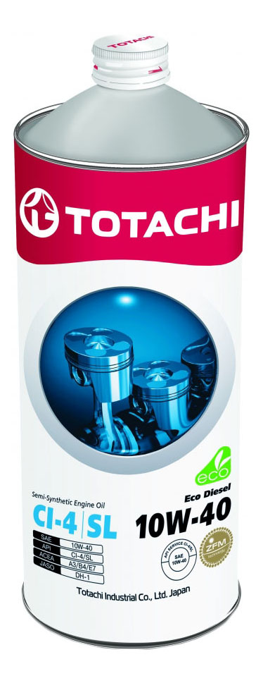 Моторное масло Totachi Eco Diesel Semi-Synthetic 10W40 1л