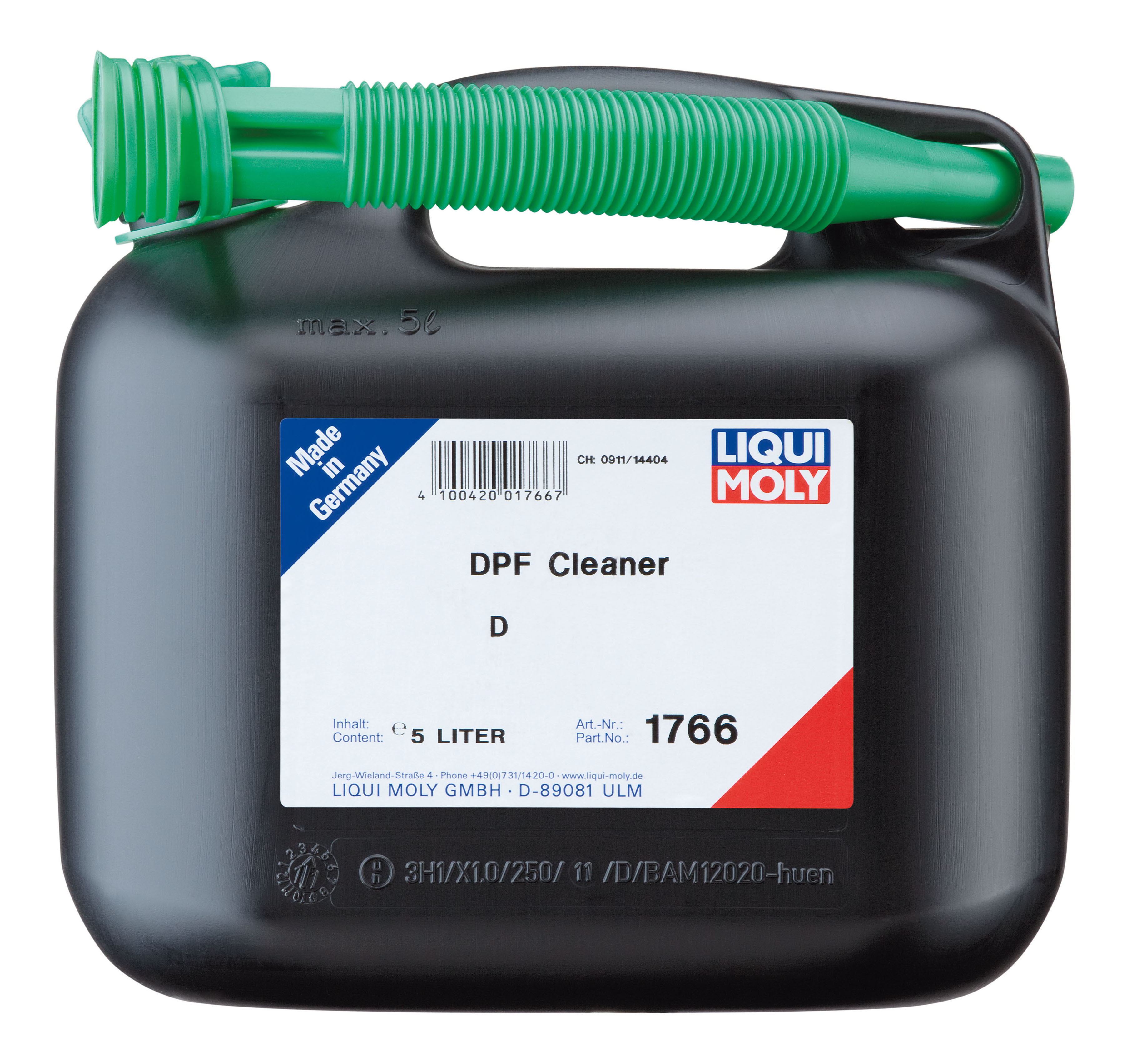 фото Очиститель сажевого фильтра liqui moly 17660 dpf cleaner 5 л