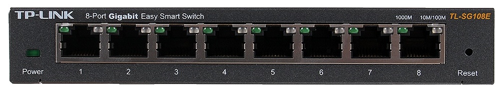 Коммутатор TP-LINK TL-SG108E Black