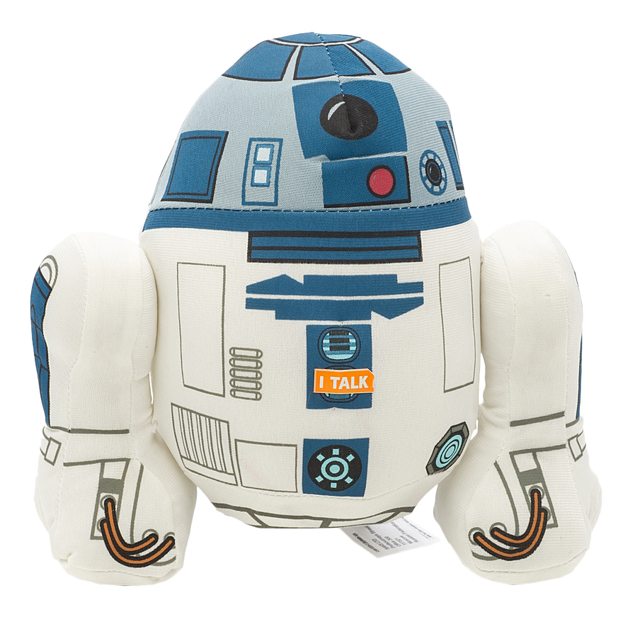 

Мягкая игрушка Star Wars Звездные войны, Разноцветный, r2-D2 плюшевый