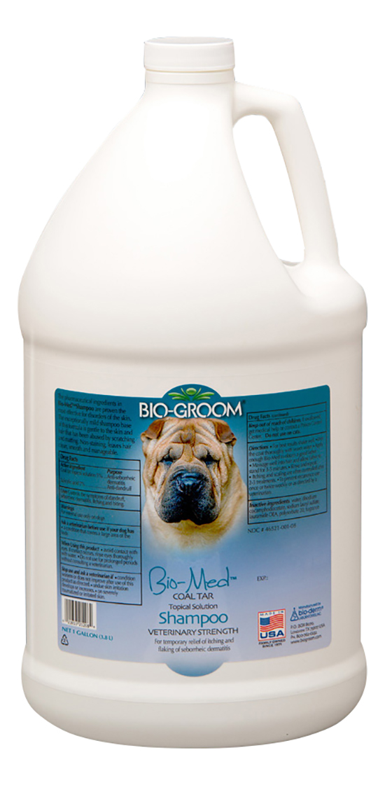 фото Шампунь для собак bio-groom bio-med, дегтярно-серный, 3,8 л