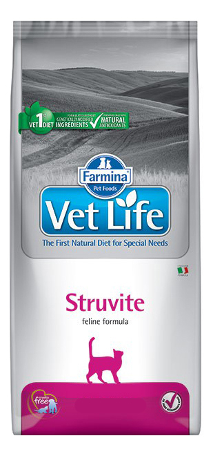 фото Сухой корм для кошек farmina vet life struvite, при мкб, курица, 10кг