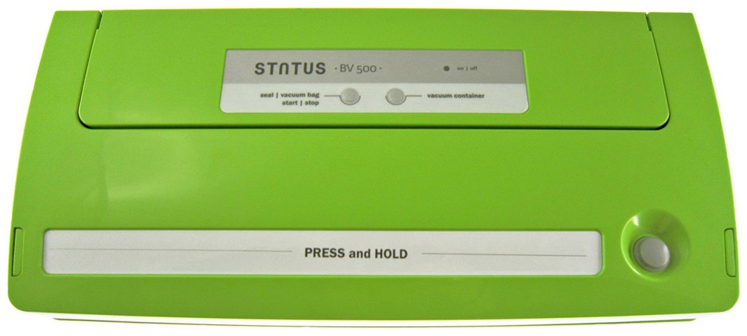 фото Вакуумный упаковщик status bv 500 green