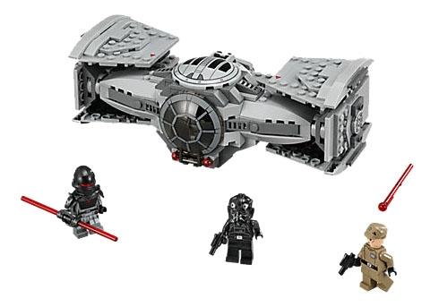 фото Конструктор lego star wars улучшенный прототип tie истребителя