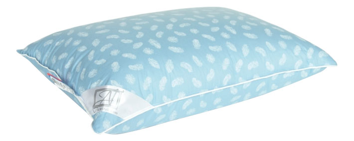 Подушка для сна АльВиТек пух-перо 68x68 см