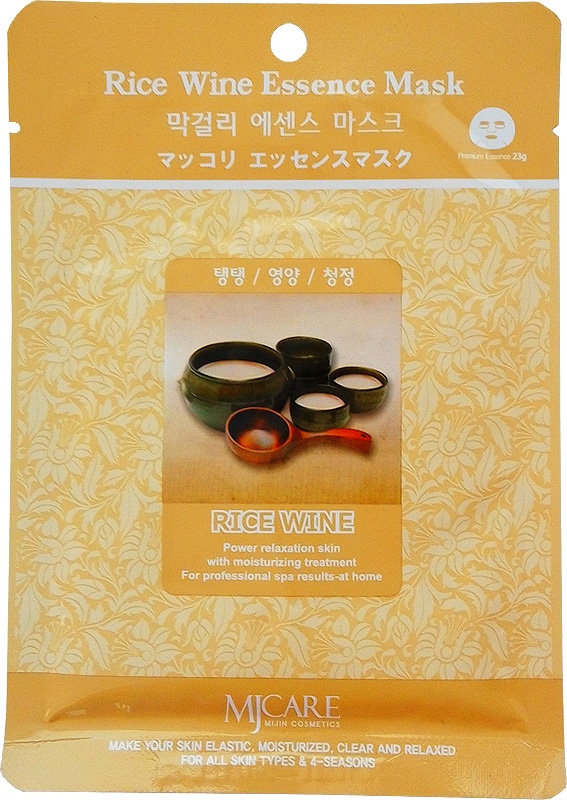 

Маска для лица MJ CARE Makgeolli Essence Mask 23 г, Makgeolli
