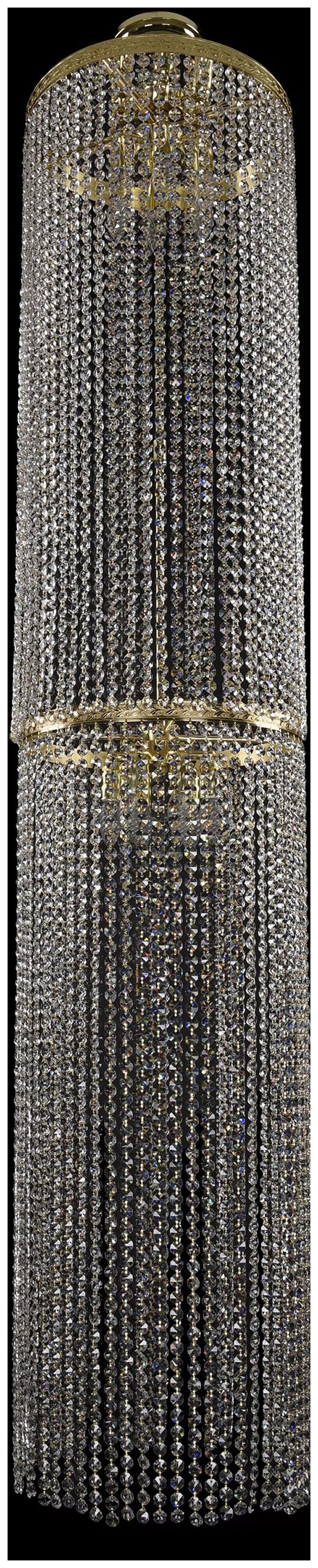 фото Люстра потолочная bohemia ivele crystal 2140/40-200/g