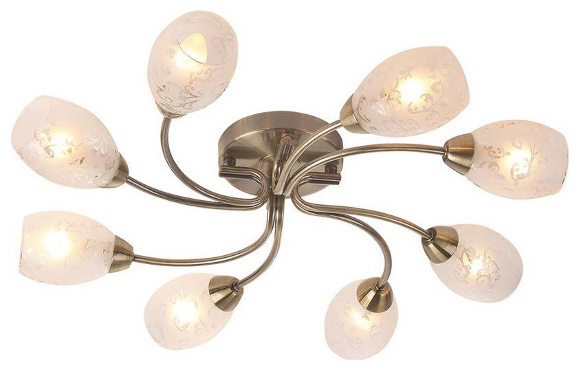 фото Люстра потолочная idlamp 201/8pf-oldbronze