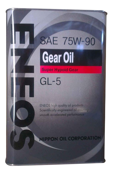 Трансмиссионное масло Eneos 75w90 4л oil1370 GL-5 75W-90 4л, арт .