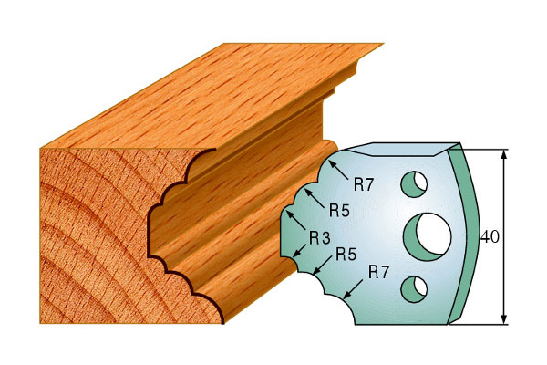 

Комплект из 2-х ножей 40x4 SP CMT 690.021, 690.021
