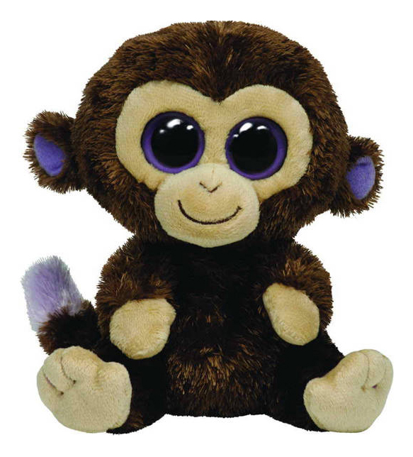 фото Мягкая игрушка ty beanie boos обезьянка coconut 15 см