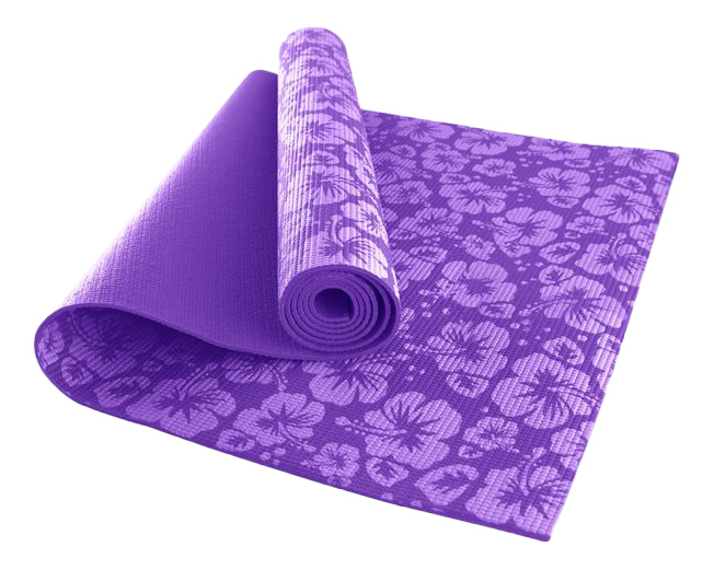 Коврик для йоги Hawk HKEM113 purple 173 см, 5 мм