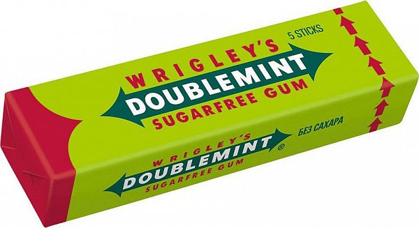 Жевательная резинка Wrigley doublemint 13 г