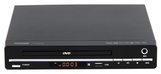 

DVD-плеер Telefunken TF-DVD5100, Black, TF-DVD5100